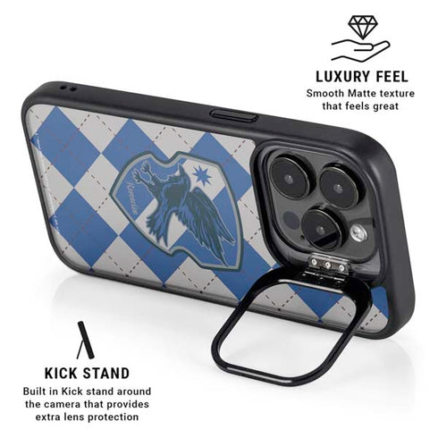 Wizarding Worlds Harry Potter Ravenclaw Crest iPhone 15 Pro Kickstand Case